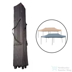   Leziter Kerti pavilon táska kerékkel 3x6 m fekete LPTK-60-BLACK