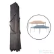 Leziter Kerti pavilon táska kerékkel 3x6 m fekete LPTK-60-BLACK