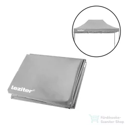   Leziter Kerti pavilon tetőponyva 3x4,5 m szürke LPTP-45-GREY