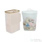 Leziter Szennyeskosár 100L bézs 44x33x67 cm LSZEK-100-BEI
