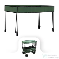 Leziter Strandkocsi prémium tető zöld LSZKT055-GREEN