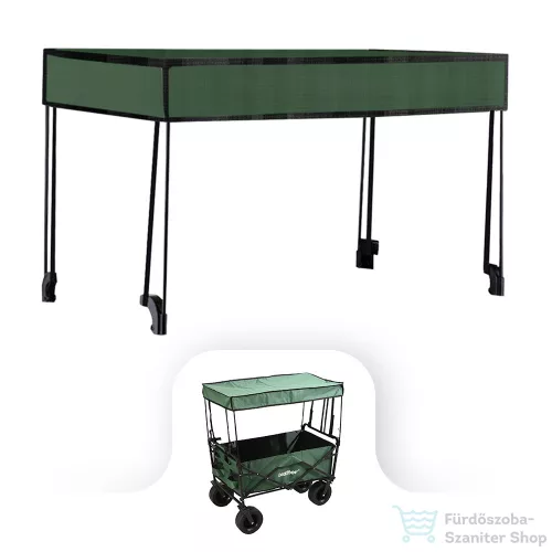 Leziter Strandkocsi prémium tető zöld LSZKT055-GREEN