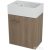 Sapho LATUS V mosdótartó szekrény 35,6x40x23cm, bruni dió LT060