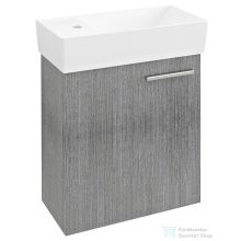   Sapho LATUS IX mosdótartó szekrény, balos/jobbos, 44x50x22cm, ezüst tölgy (LT090-1111)