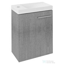   Sapho LATUS X mosdótartó szekrény, 39,4x50x22cm, ezüst tölgy (LT110-1111)