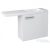 Sapho LATUS VI mosdótartó szekrény, jobbos, 50x50x22cm, fehér (LT610-3030)