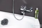 AQUALINE LOTTA kádtöltő csaptelep zuhanyszett nélkül, króm LT610