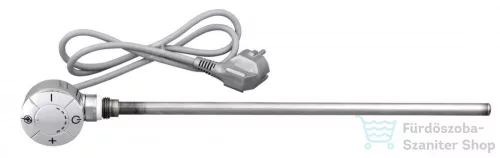 AQUALINE Elektromos fűtőpatron termosztáttal, 600W, króm LT67446