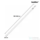 Leziter Teleszkópos rúd medence tisztító hálóhoz LMTH-01 2x180 cm, 0,8 mm, ezüst LTR-01