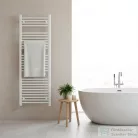 Leziter Egyenes törölközőszárító radiátor 1400x500 mm fehér LTRE1400500W