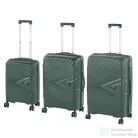 Leziter TraveLux Endure gurulós bőrönd szett sötétzöld LTREBS-DG