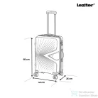 Leziter TraveLux Endure gurulós bőrönd szett sötétzöld LTREBS-DG
