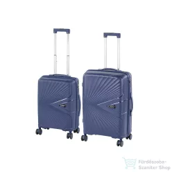   Leziter TraveLux Endure II gurulós bőrönd szett kék LTREBS-II-BLU