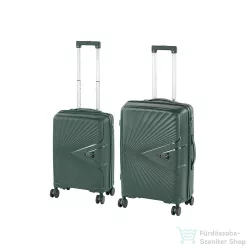   Leziter TraveLux Endure II gurulós bőrönd szett sötétzöld LTREBS-II-DG