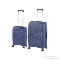   Leziter TraveLux Endure III gurulós bőrönd szett kék LTREBS-III-BLU