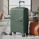 Leziter TraveLux Endure III gurulós bőrönd szett sötétzöld LTREBS-III-DG