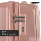 Leziter TraveLux Endure III gurulós bőrönd szett barackrózsaszín LTREBS-III-RG