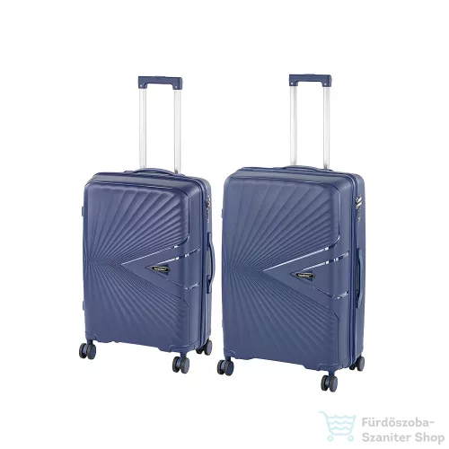 Leziter TraveLux Endure IV gurulós bőrönd szett kék LTREBS-IV-BLU
