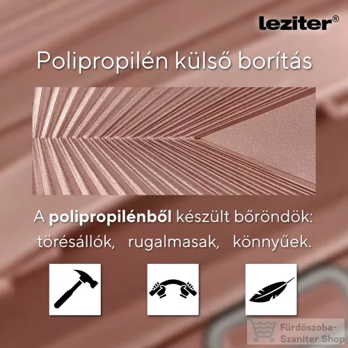 Leziter TraveLux Endure gurulós bőrönd szett barackrózsaszín LTREBS-RG