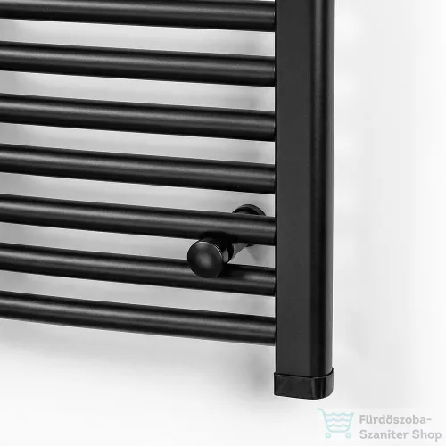 Leziter Íves törölközőszárító radiátor 1000x500 mm fekete LTRI1000500B