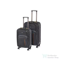   Leziter TraveLux Light II gurulós bőrönd szett fekete LTRLBS-II-BL