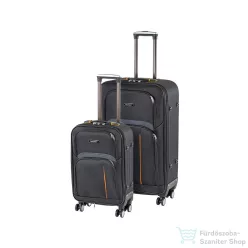   Leziter TraveLux Light III gurulós bőrönd szett fekete LTRLBS-III-BL