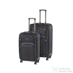   Leziter TraveLux Light IV gurulós bőrönd szett fekete LTRLBS-IV-BL