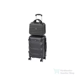   Leziter TraveLux Max II gurulós bőrönd szett fekete LTRMBS-II-BL