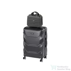   Leziter TraveLux Max IV gurulós bőrönd szett fekete LTRMBS-IV-BL