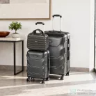 Leziter TraveLux Max IX gurulós bőrönd szett fekete LTRMBS-IX-BL