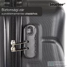 Leziter TraveLux Max VI gurulós bőrönd szett fekete LTRMBS-VI-BL