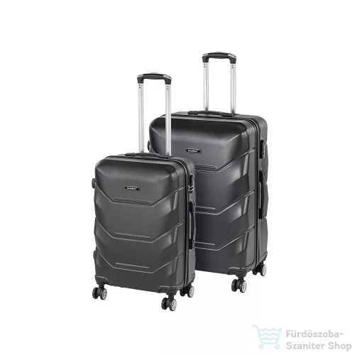 Leziter TraveLux Max VII gurulós bőrönd szett fekete LTRMBS-VII-BL