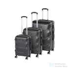 Leziter TraveLux Max XI gurulós bőrönd szett fekete LTRMBS-XI-BL