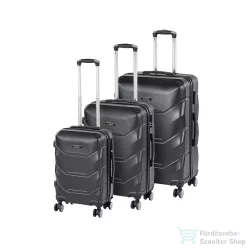   Leziter TraveLux Max XI gurulós bőrönd szett fekete LTRMBS-XI-BL