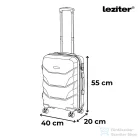 Leziter TraveLux Max XI gurulós bőrönd szett fekete LTRMBS-XI-BL