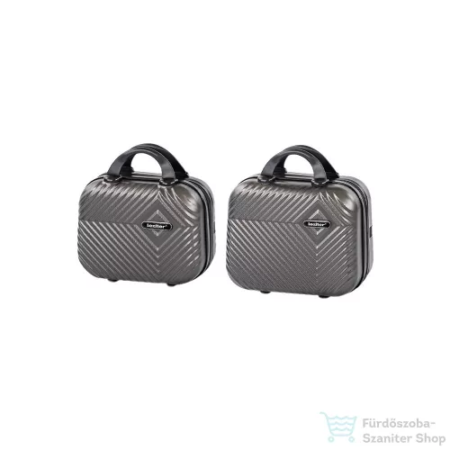 Leziter TraveLux Pro II bőrönd szett szürke LTRPBS-II-GR