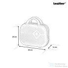 Leziter TraveLux Pro III gurulós bőrönd szett szürke LTRPBS-III-GR