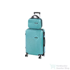   Leziter TraveLux Pro IV gurulós bőrönd szett lagúnakék LTRPBS-IV-LK