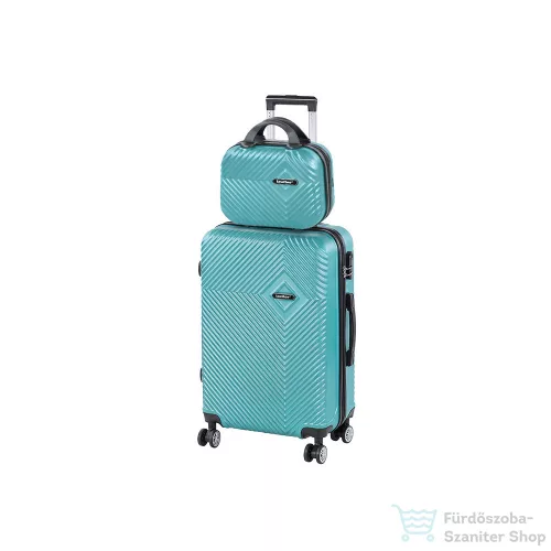 Leziter TraveLux Pro IV gurulós bőrönd szett lagúnakék LTRPBS-IV-LK