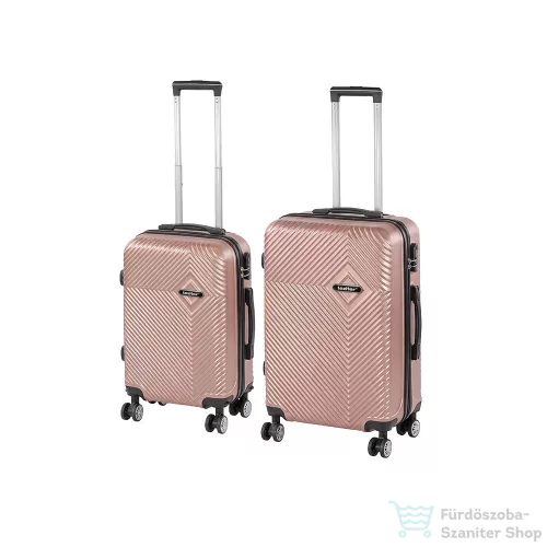 Leziter TraveLux Pro IX gurulós bőrönd szett rosegold LTRPBS-IX-RG