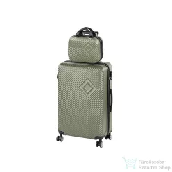 Leziter TraveLux Pro V gurulós bőrönd szett olajzöld LTRPBS-V-OG