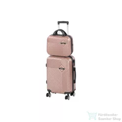   Leziter TraveLux Pro VI gurulós bőrönd szett rosegold LTRPBS-VI-RG