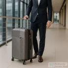 Leziter TraveLux Pro VII gurulós bőrönd szett szürke LTRPBS-VII-GR