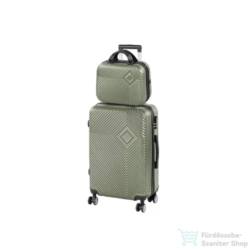 Leziter TraveLux Pro VII gurulós bőrönd szett olajzöld LTRPBS-VII-OG