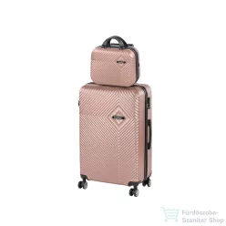   Leziter TraveLux Pro VIII gurulós bőrönd szett rosegold LTRPBS-VIII-RG