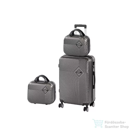 Leziter TraveLux Pro XIII gurulós bőrönd szett szürke LTRPBS-XIII-GR