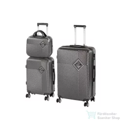   Leziter TraveLux Pro XIX gurulós bőrönd szett szürke LTRPBS-XIX-GR