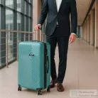 Leziter TraveLux Pro XIV gurulós bőrönd szett lagúnakék LTRPBS-XIX-LK