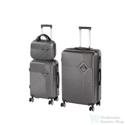   Leziter TraveLux Pro XVI gurulós bőrönd szett szürke LTRPBS-XVI-GR