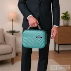Leziter TraveLux Pro XVII gurulós bőrönd szett lagúnakék LTRPBS-XVI-LK